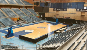 Abrimos la pista del Obra para jugar al básquet